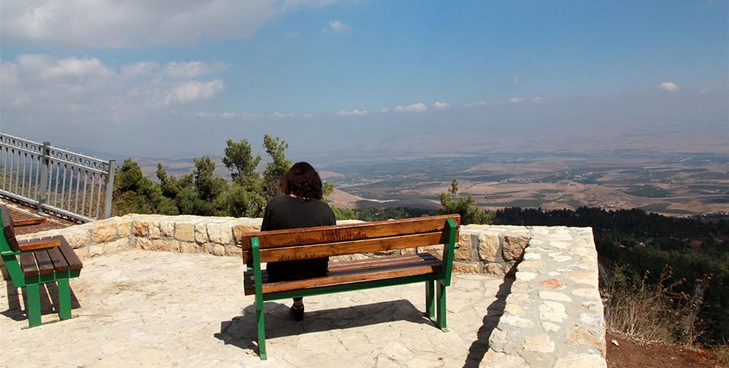 מצפור הר יבנית ביער ביריה (אביי ורבא)