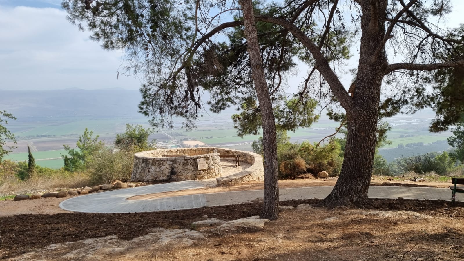 מסלול טיול נגיש בשביל מצודת כ"ח (מצודת ישע)