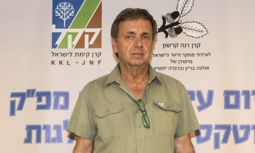 היערן הראשי של קקל דר דוד ברנד ביום העיון. צילום: דניס צין