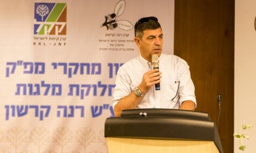 ממ מנהל מפק בקקל ירון אוחיון בפתיחת יום העיון.  צילום: דניס צין