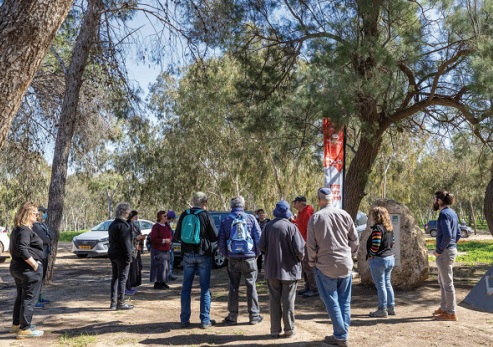 פסטיבל דרום אדום ביער בארי. צילום: בוני שיינמן, ארכיון הצילומים של קק"ל