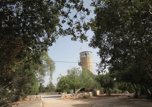 מגדל התצפית במצפה מודיעין