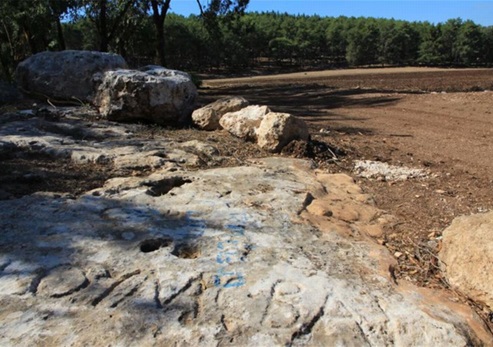 "סלע השבת". צילום: יעקב שקולניק, ארכיון הצילומים של קק"ל