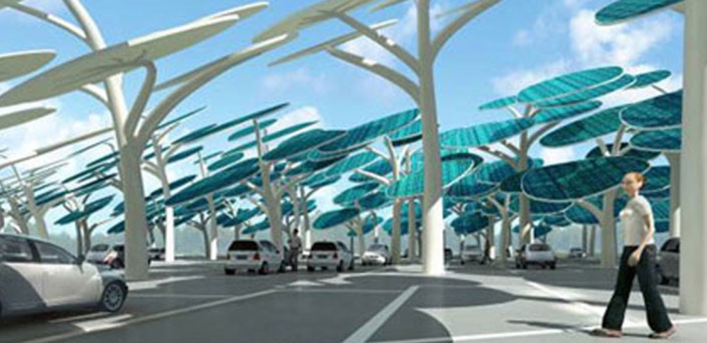  Solar trees, design: Neville Mars