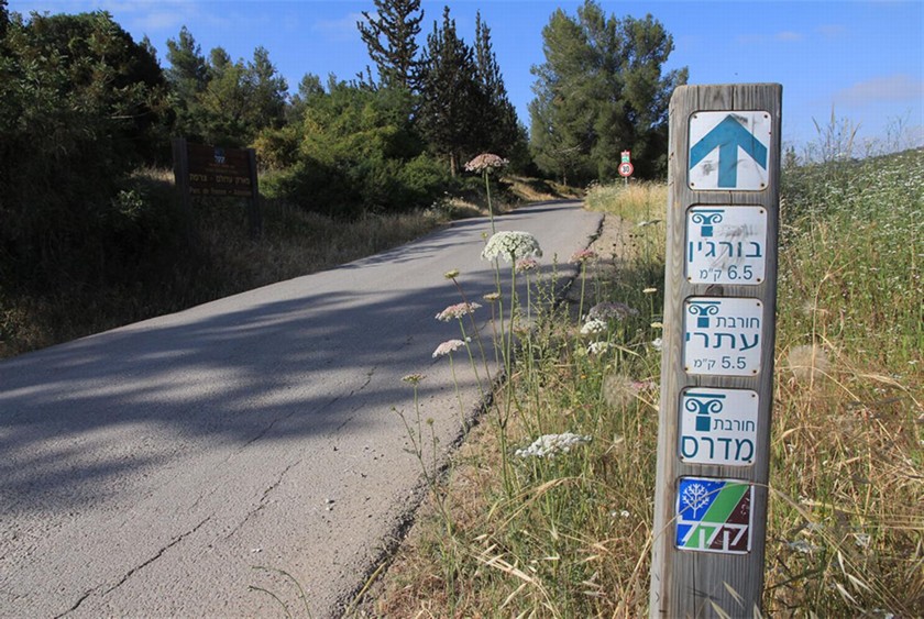 שלט הכוונה. צילום: יעקב שקולניק