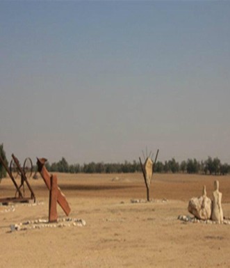 גן-פסלים סביבתיים בבית הלבן. צילום: יעקב שקולניק