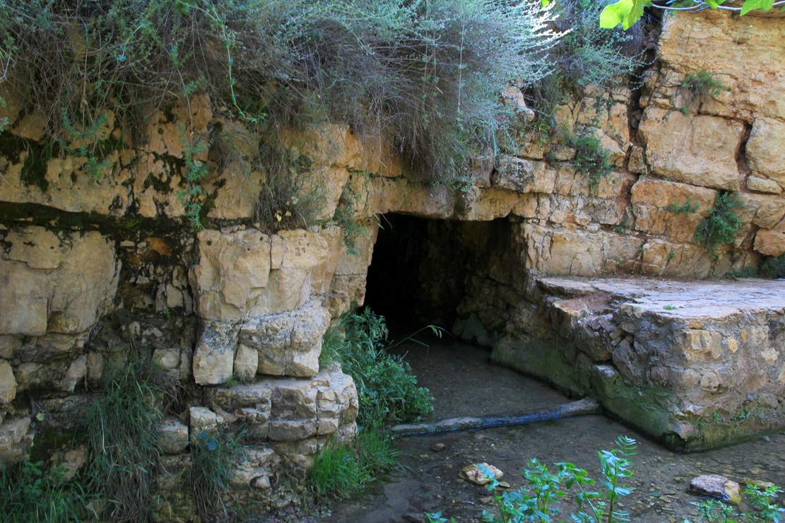 נקבה בעין חנדק. צילום: יעקב שקולניק