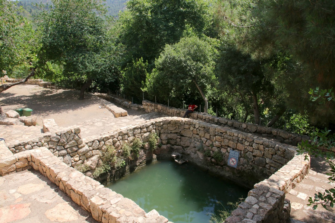 בריכת האיגום בעין סטף. צילום: יעקב שקולניק