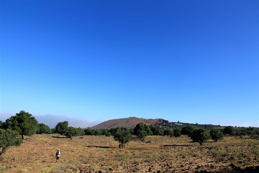 הר אודם. מראה מדרום. צילום: יעקב שקולניק