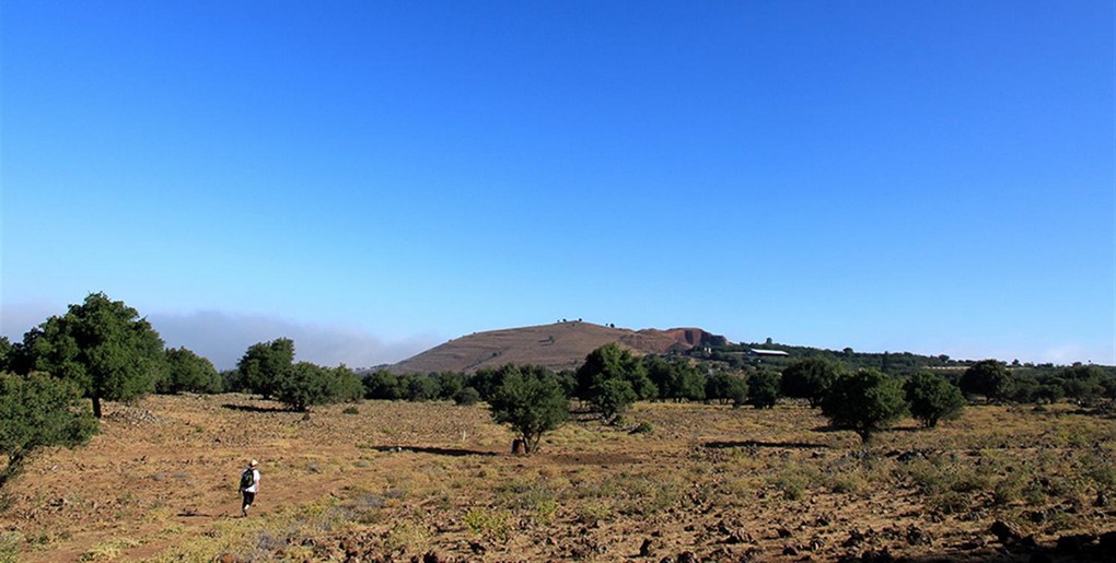מסלול טיול בשביל הגולן: מאנדרטת פלס"ר 7 לתל קצעא