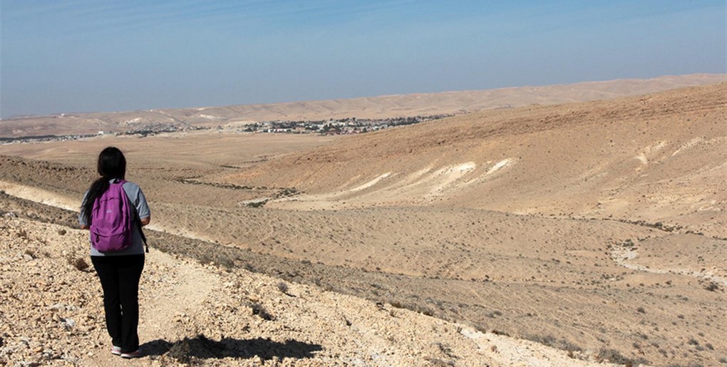 מסלול טיול רגלי: מנחל שועלים לפארק יצחק נבון ירוחם