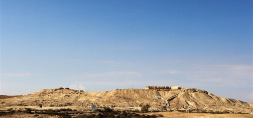 תל ניצנה. מראה כללי. צילום: יעקב שקולניק