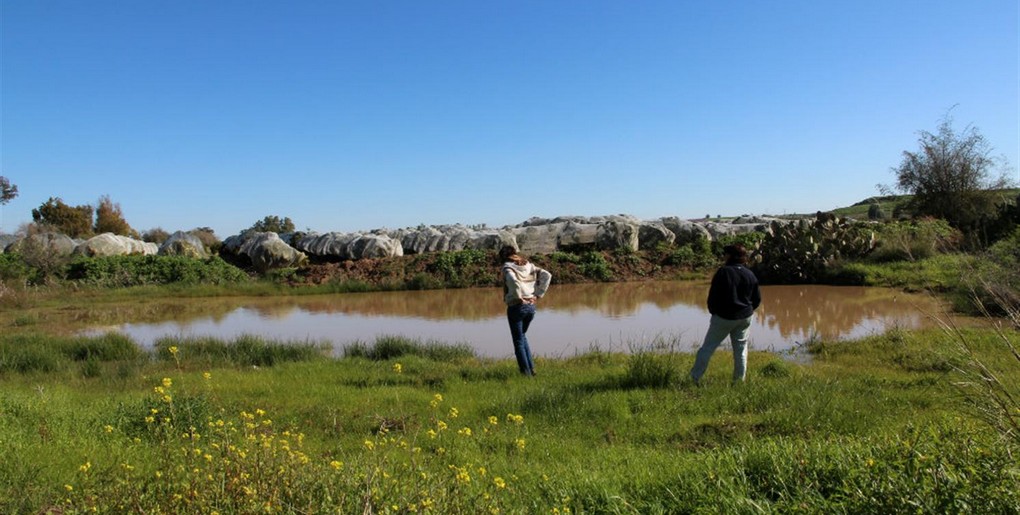 מסלול טיול לבריכת החורף הודיה