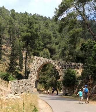 הדרך למערת קדושים וליד אנה פרנק. צילם: יעקב שקולניק