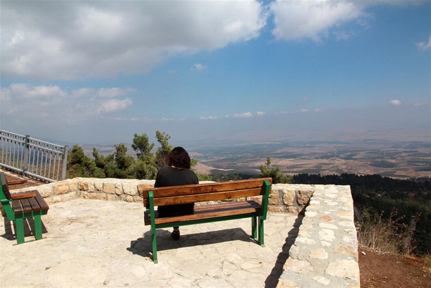 מצפור הר יבנית. צילום: יעקב שקולניק