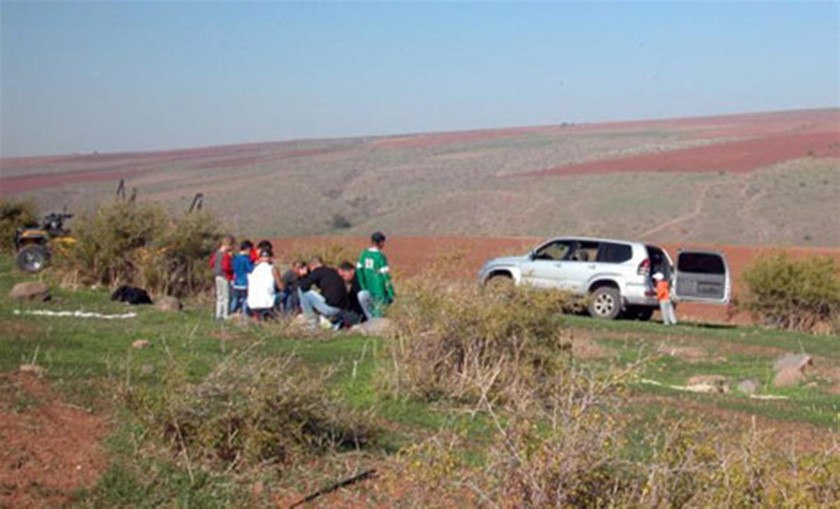 נהנים מהנוף בדרך הנוף. צילום: יעקב שקולניק
