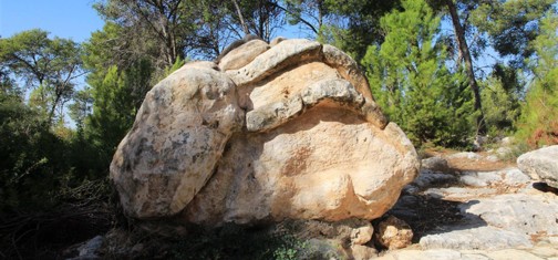 לפיתה. פסלו של דניאל קיש. צילום: יעקב שקולניק