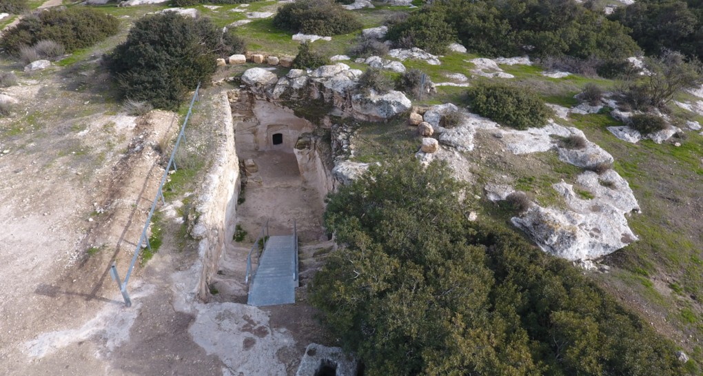 מסלול תל עדולם. צילום - רחפן קקל, יואב ספחי וגידי בשן