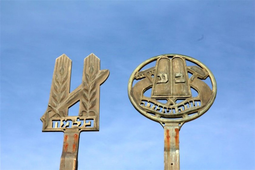 סמל בני עקיבא. צילם: יעקב שקולניק