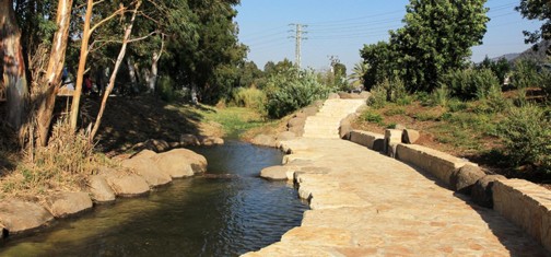 שלווה בפלג נחל חרוד. צילום: יעקב שקולניק