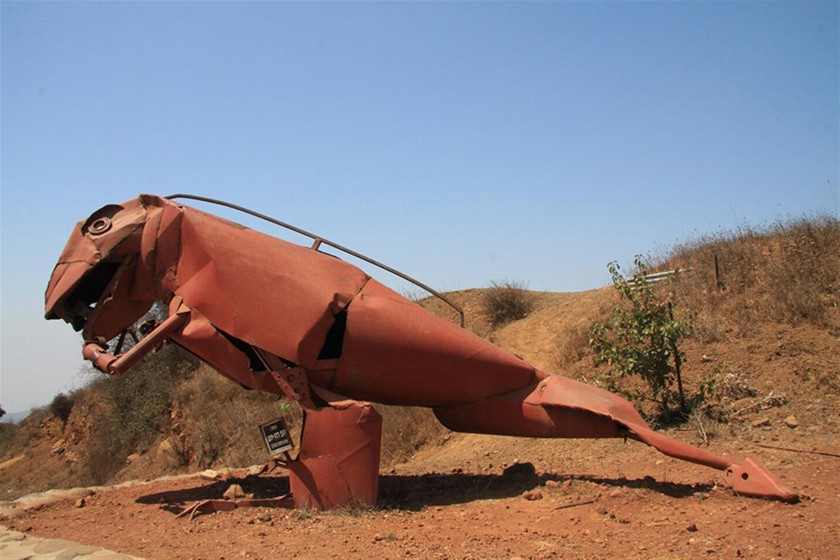 הר בנטל פיסול סביבתי. צילום: יעקב שקולניק