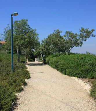 הכניסה לשביל אוהד. צילום: יעקב שקולניק