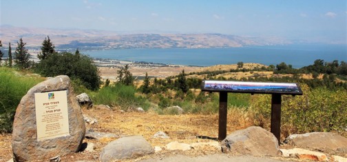 נוף הכנרת ממצפה כנרת מנדל. צילום: יעקב שקולניק