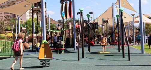 גן המשחקים. צילום: יעקב שקולניק