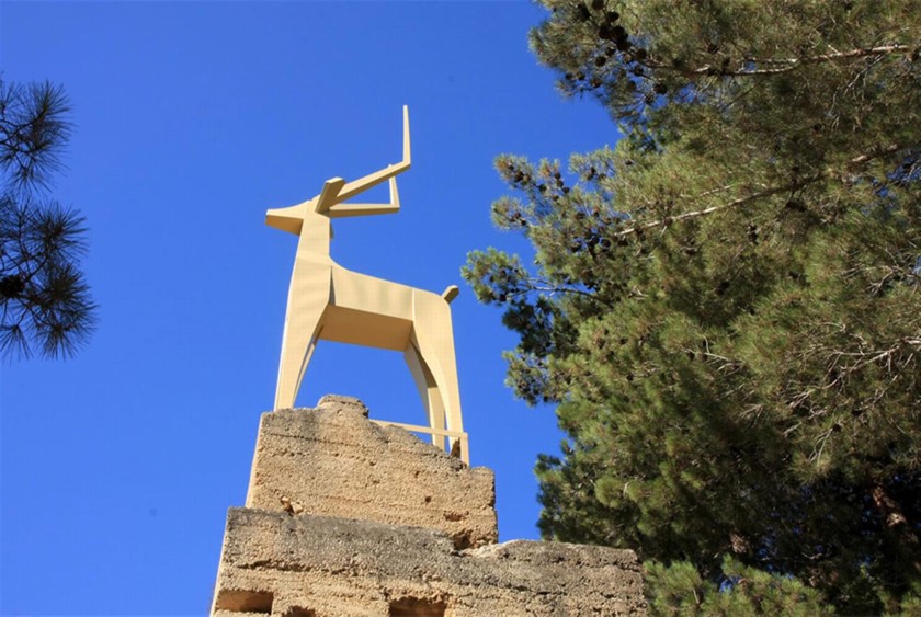 פסל בשביל ישראל. צילום: יעקב שקולניק