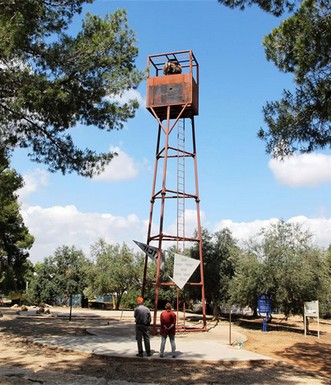 מגדל השמירה. צילום: יעקב שקולניק