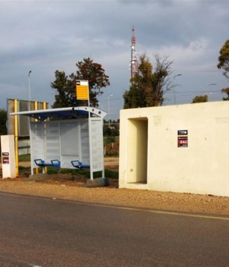 חניון ויפליך - מיגונית. צילם: יעקב שקולניק