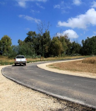 דרך הביטחון נסללה בידי קקל. צילם: יעקב שקולניק
