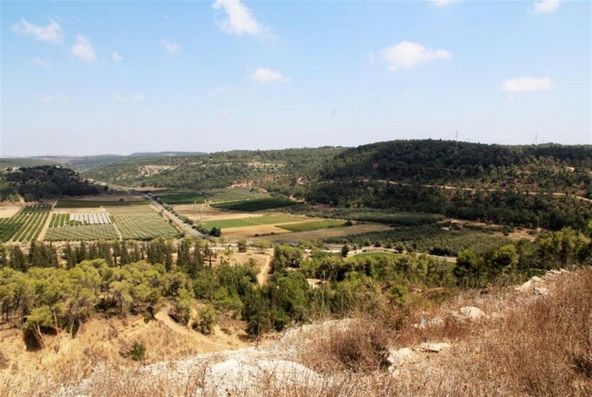 מבט על בקעת שיר ממצפור מוטי שרון. צילם: יעקב שקולניק