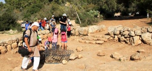 בור המים בתחילת המסלול. צילום: יעקב שקולניק