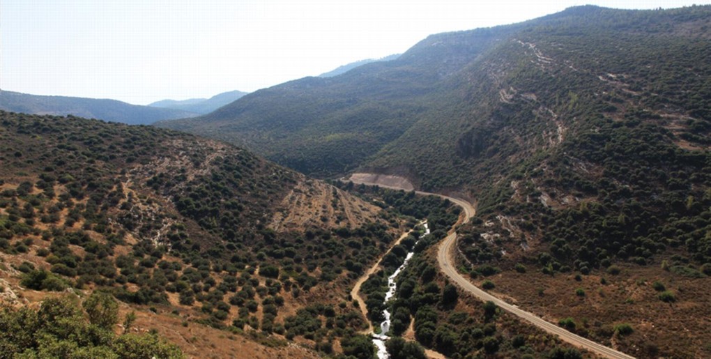 מסלול טיול ממגילת האש להר יעלה. צילום: יעקב שקולניק