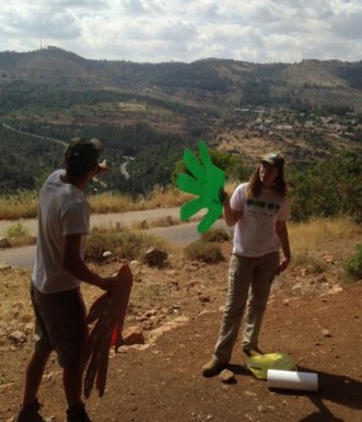 פעילות שינישינים גרעין ט״ו עם גוני ורועי 7/5/16. צילום:Yonit Amit