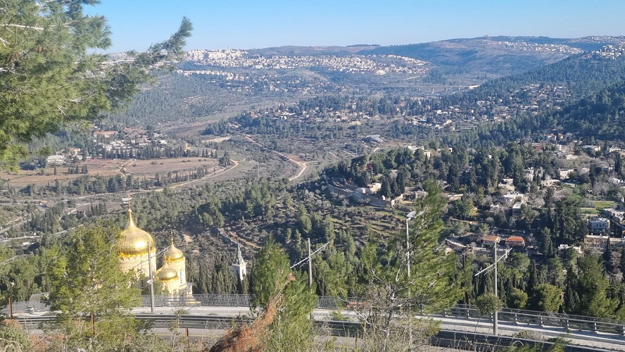שביל צופה הדסה. צילום: עדי טנא, קק"ל