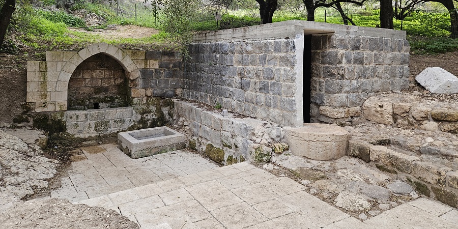 בית המעיין, לפני ואחרי עבודות השימור