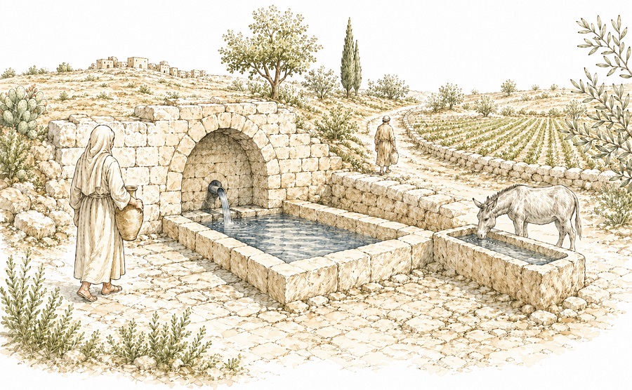 הדמיית המעיין בחוקוק