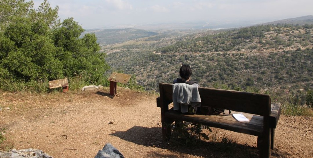 מסלול מחניון מח"ל למשלט 21. צילום: יעקב שקולניק