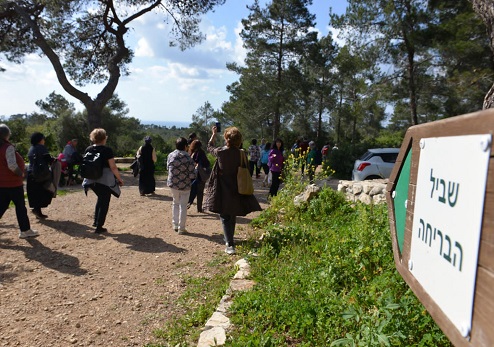 יער חוף הכרמל: שביל הבריחה