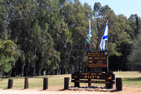 הכניסה ליער אילנות