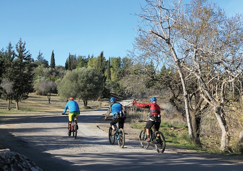 רוכבי אופניים בפארק איילון - קנדה