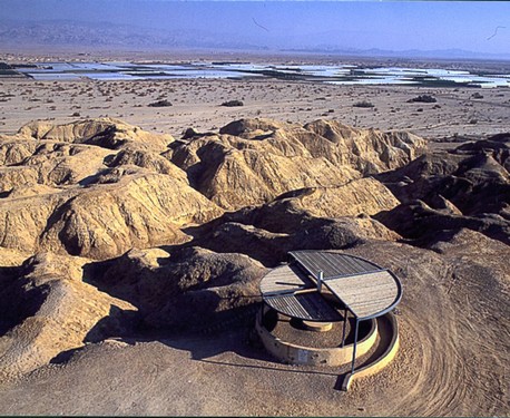 דרך השלום במבט אווירי. צילום: ארכיון צילומי קק