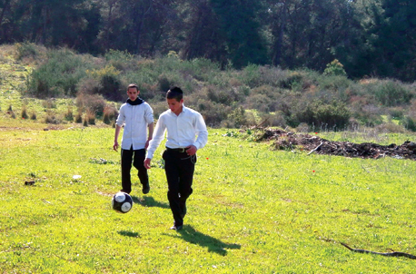 פעילות בטבע ביער הכ''ח. צילום: מירה זר, קק"ל